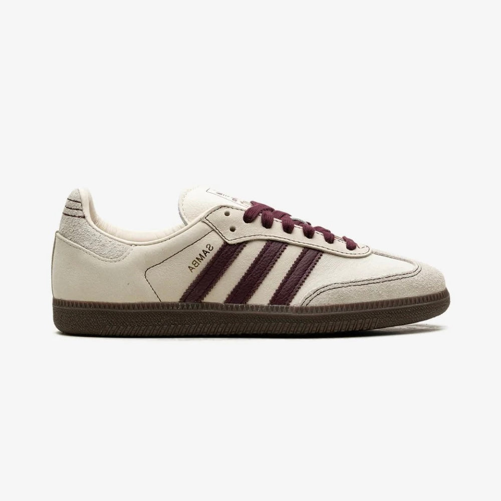 Adidas Samba Wonder White Maroon
