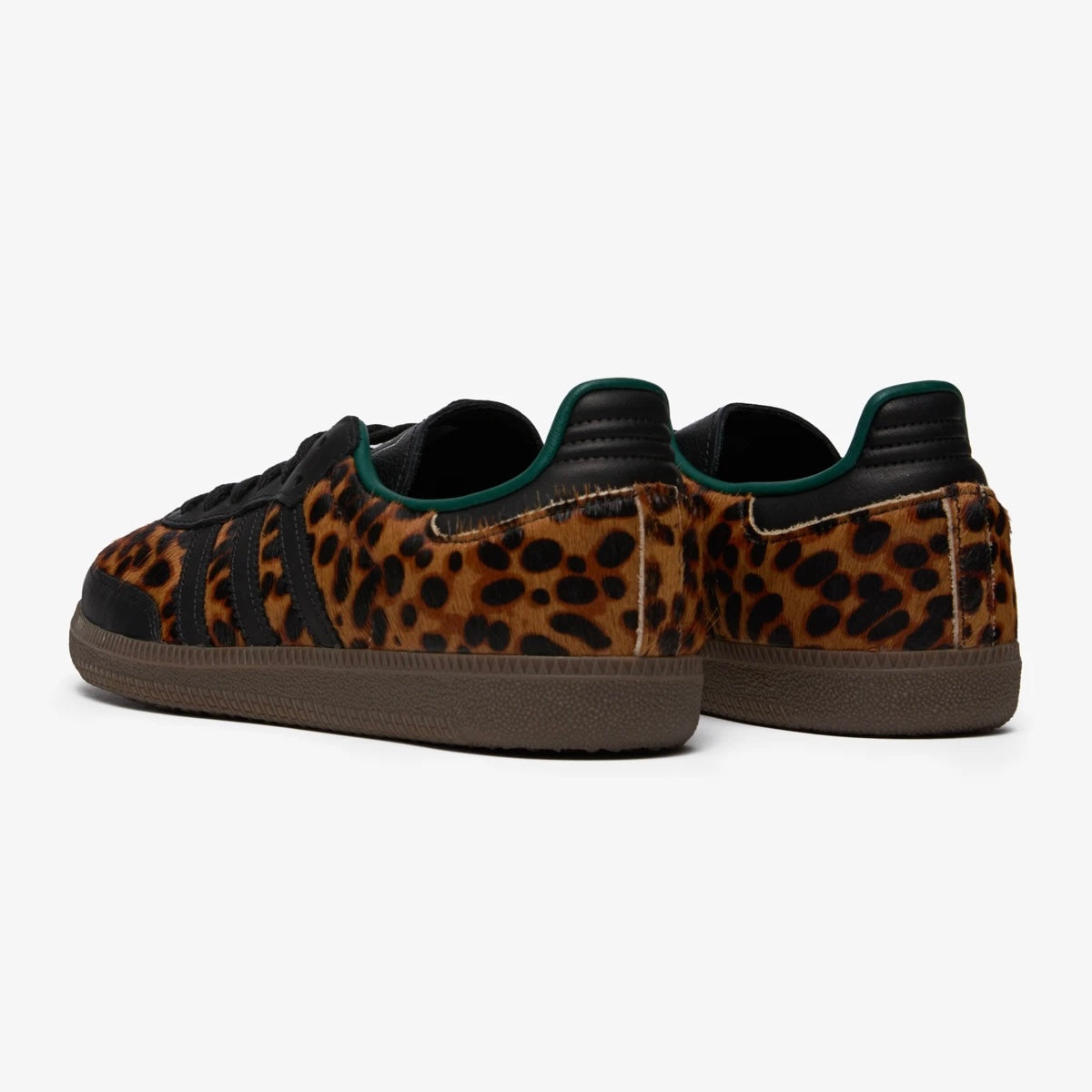 Adidas Samba Collegiate Green Leopard