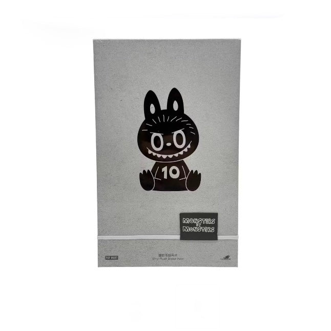 Pop Mart The Monsters Labubu 10th Anniversary Exhibition Limited Edition Vinyl Plush Pendant (Unsealed)