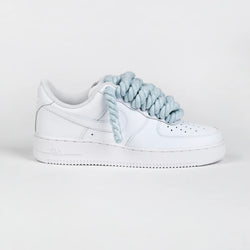 Nike Air Force 1 Rope Laces Custom Blue