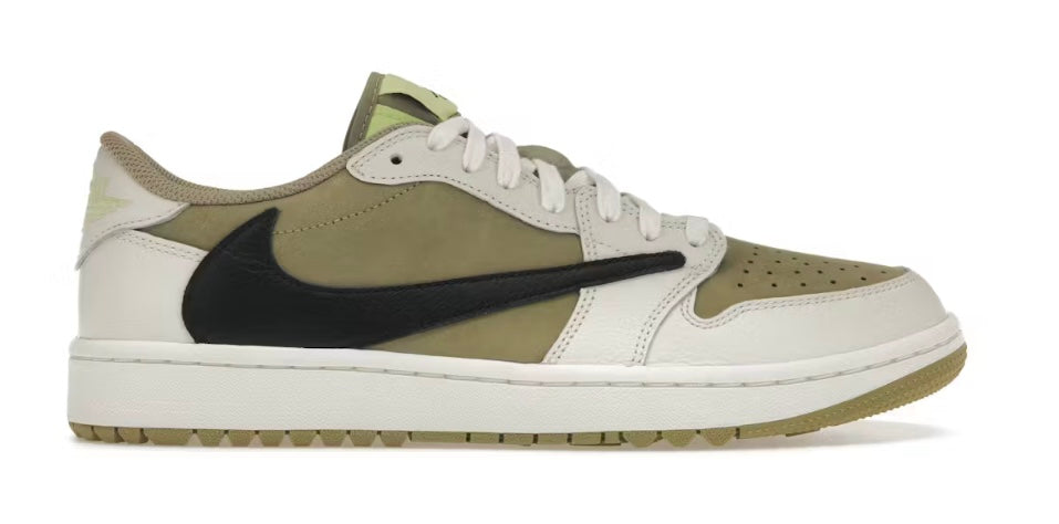 Jordan 1 Low Travis Olive Golf