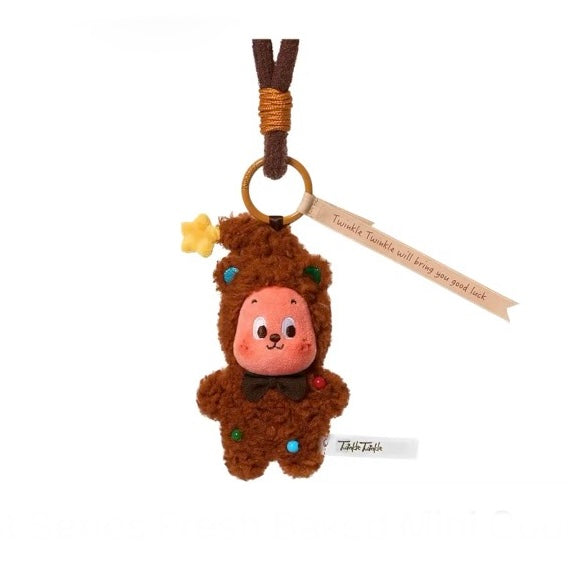 Pop Mart Twinkle Twinkle Savor the Moment Series Fresh Baked Mini Cookies Little Bear Biscuit Secret Edition Plush Pendant