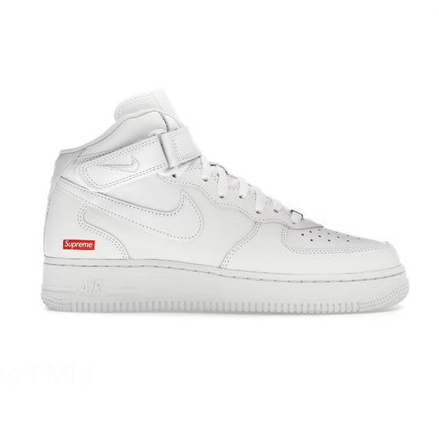 Nike Air Force 1 Mid Supreme White - Madonnina Resell