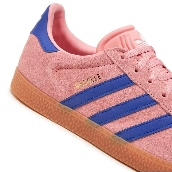 Adidas Gazelle Semi Pink Spark Lucid Blue