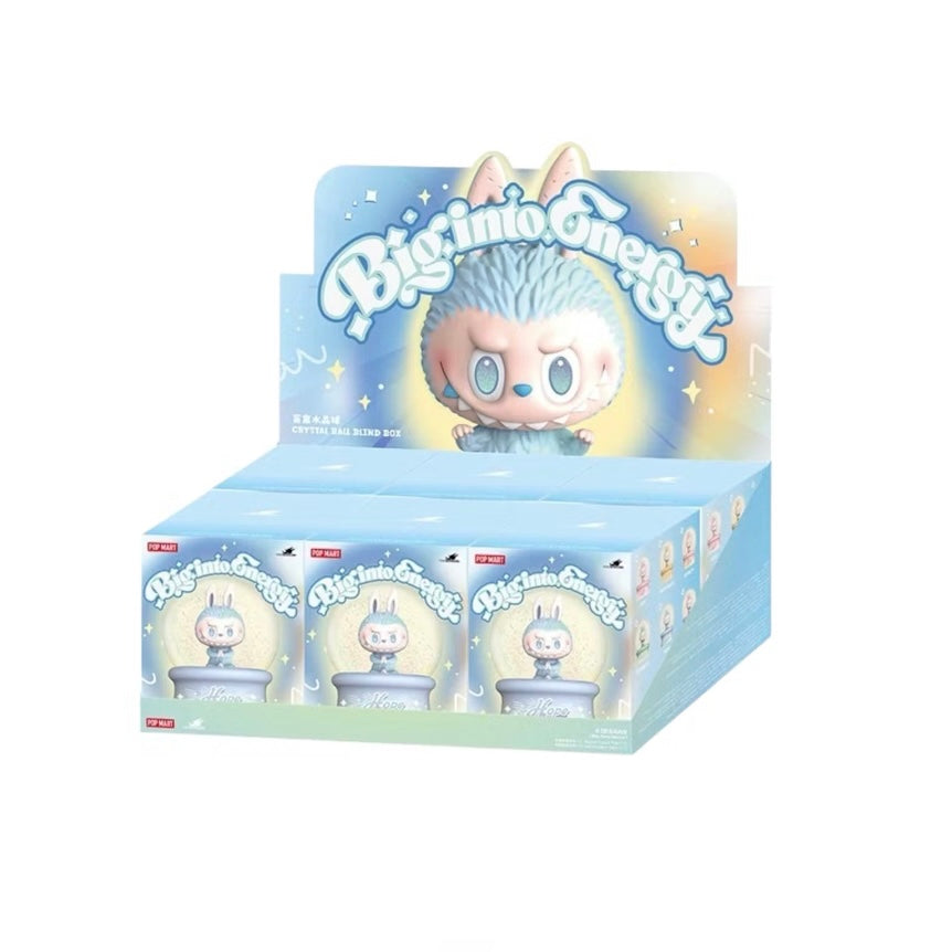 Pop Mart Labubu The Monster Big Into Energy Seriers Crystal Ball Sealed Case (6 Blind Box)
