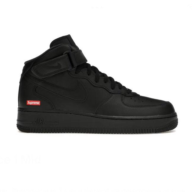 Nike Air Force 1 Mid Supreme Black - Madonnina Resell