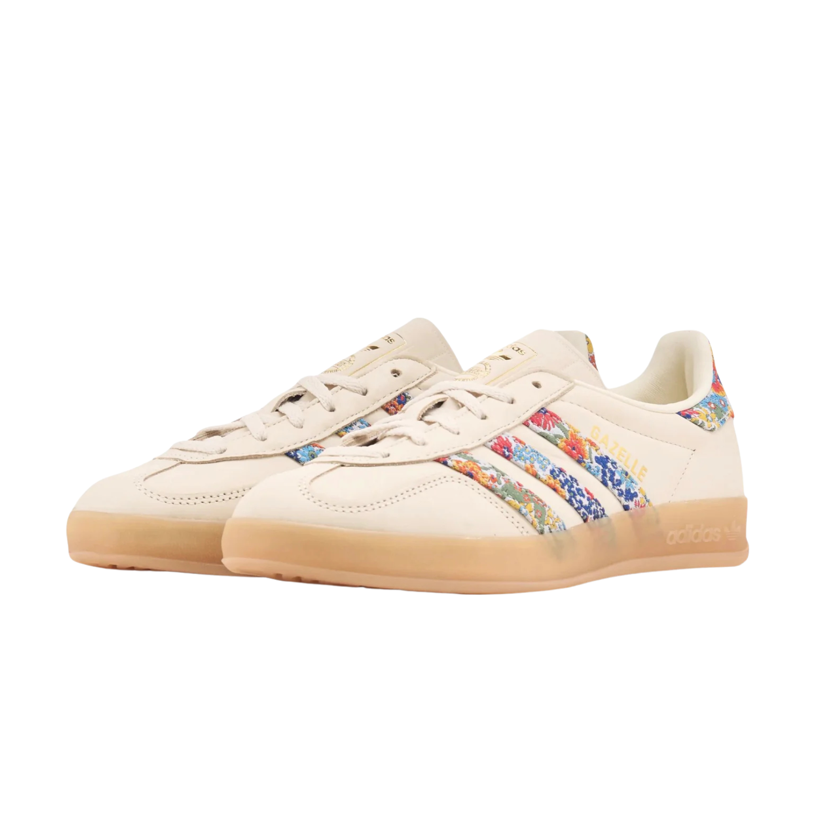 Adidas Gazelle Indoor Liberty London Floral Embroidery Stripes