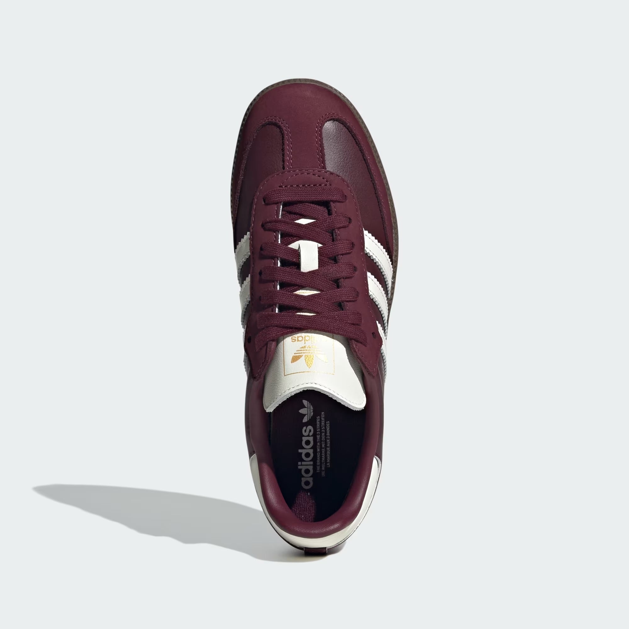 Adidas Samba Maroon Off White Gum