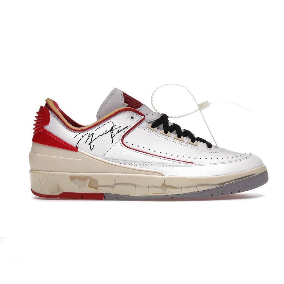 Jordan 2 X Off-White Low SP Red White - Madonnina Resell