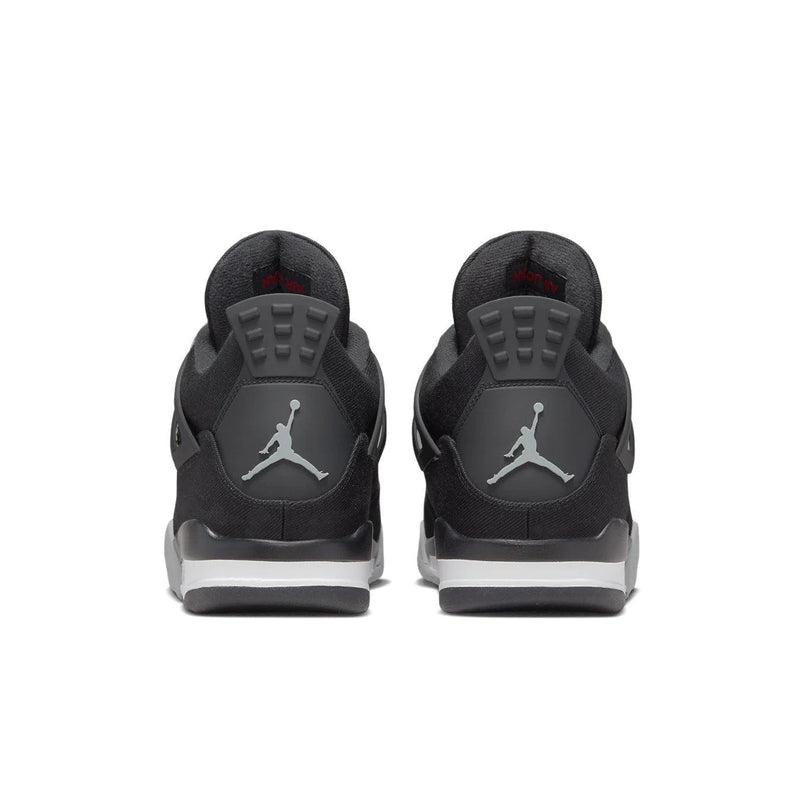 Jordan 4 Black Canvas